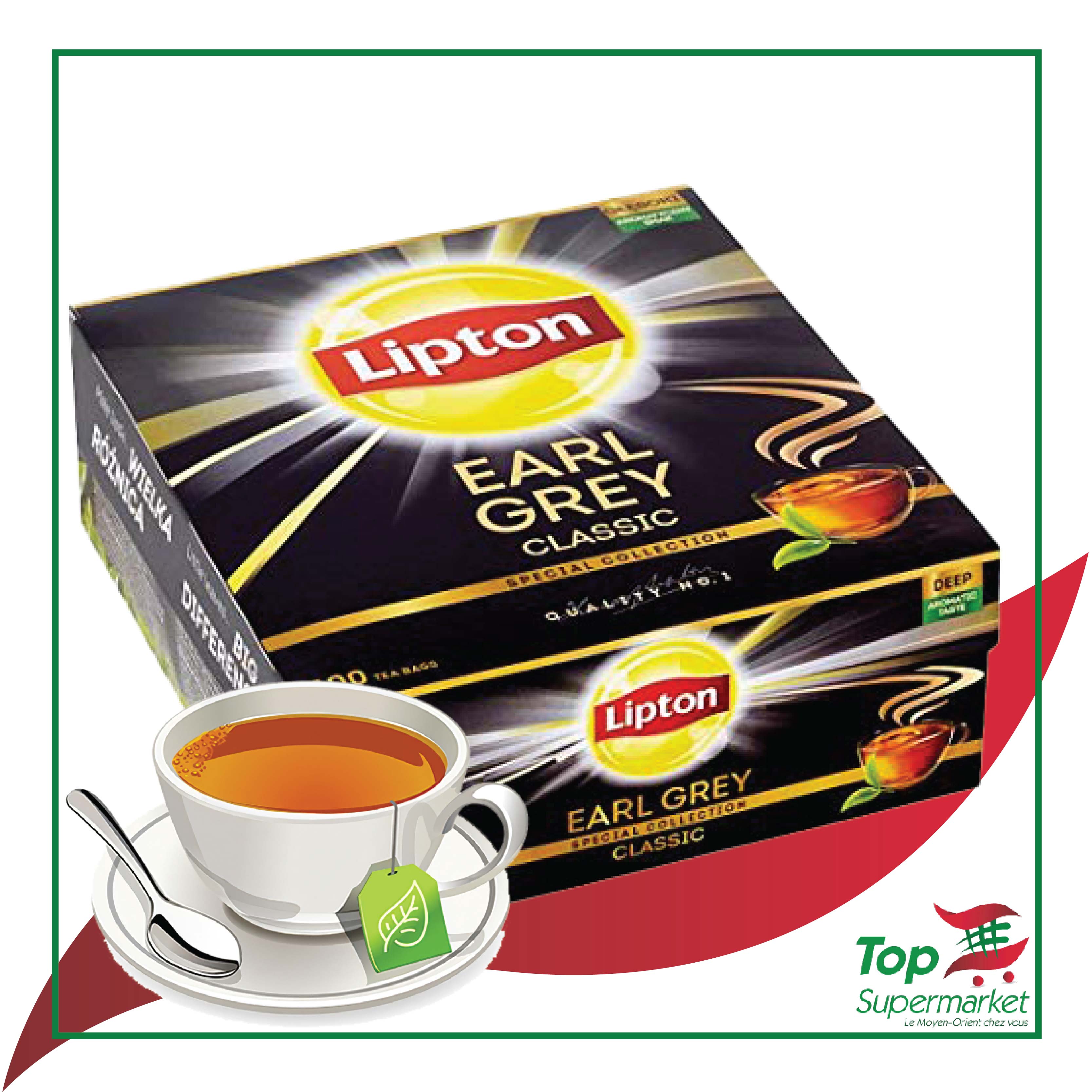 Lipton tea Earl Grey x100 sachets